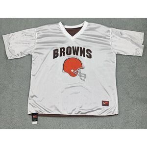 Nike Team Cleveland Browns Jersey Adult XL NFL Flag Football Reversible